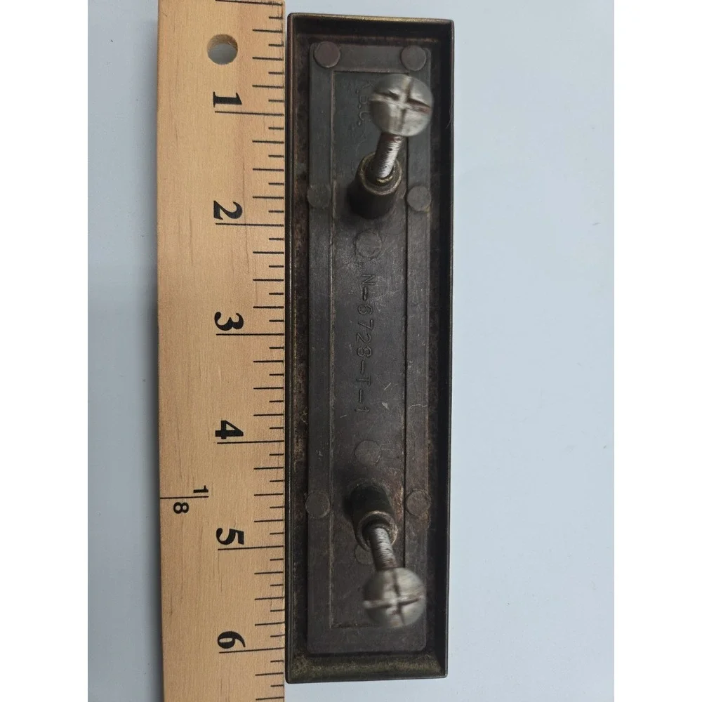 4 Piece Vintage KBC N-6728 Door Drawer Cabinet Pull Handle Hardware